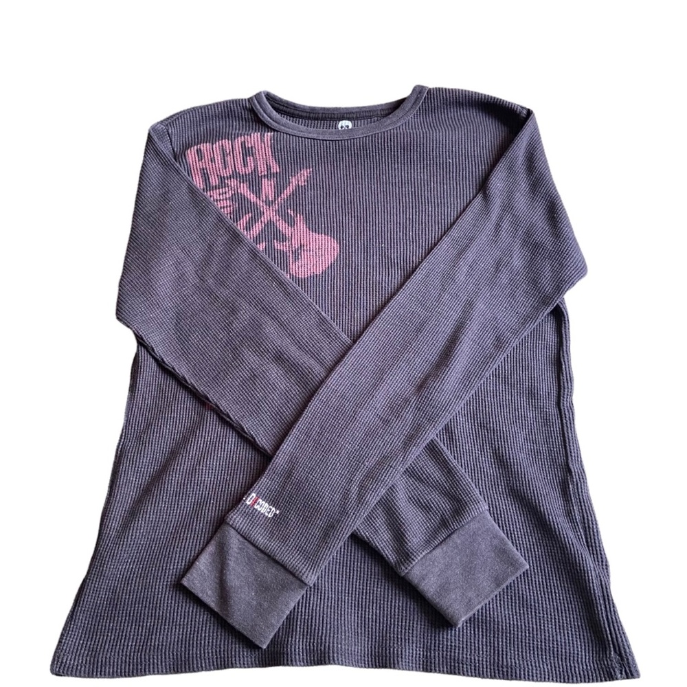 cute grunge gothic emo design long sleeve shirt